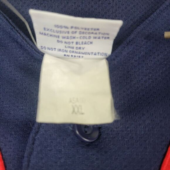 Vintage 90s Majestic MLB Atlanta Braves Andruw Jones #25 Jersey Men's 2XL Navy - Picture 4 of 13